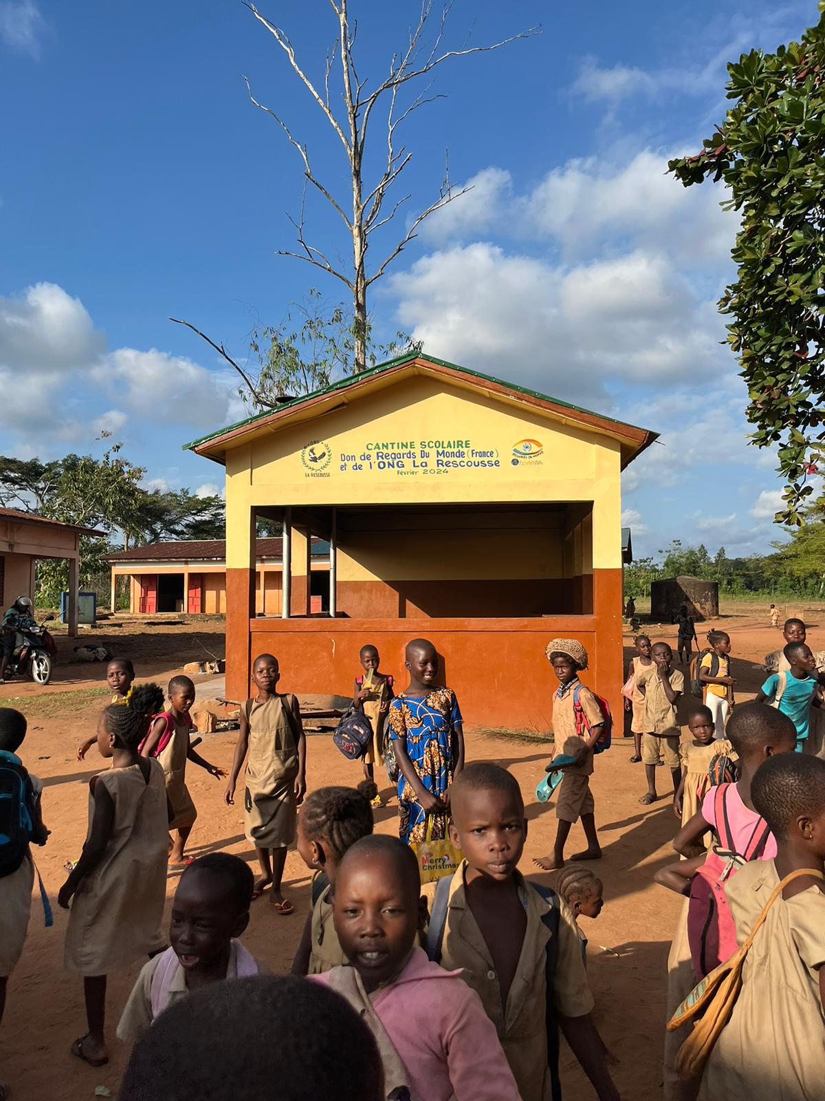 Construction d’une cantine scolaire à EPP Gbovié