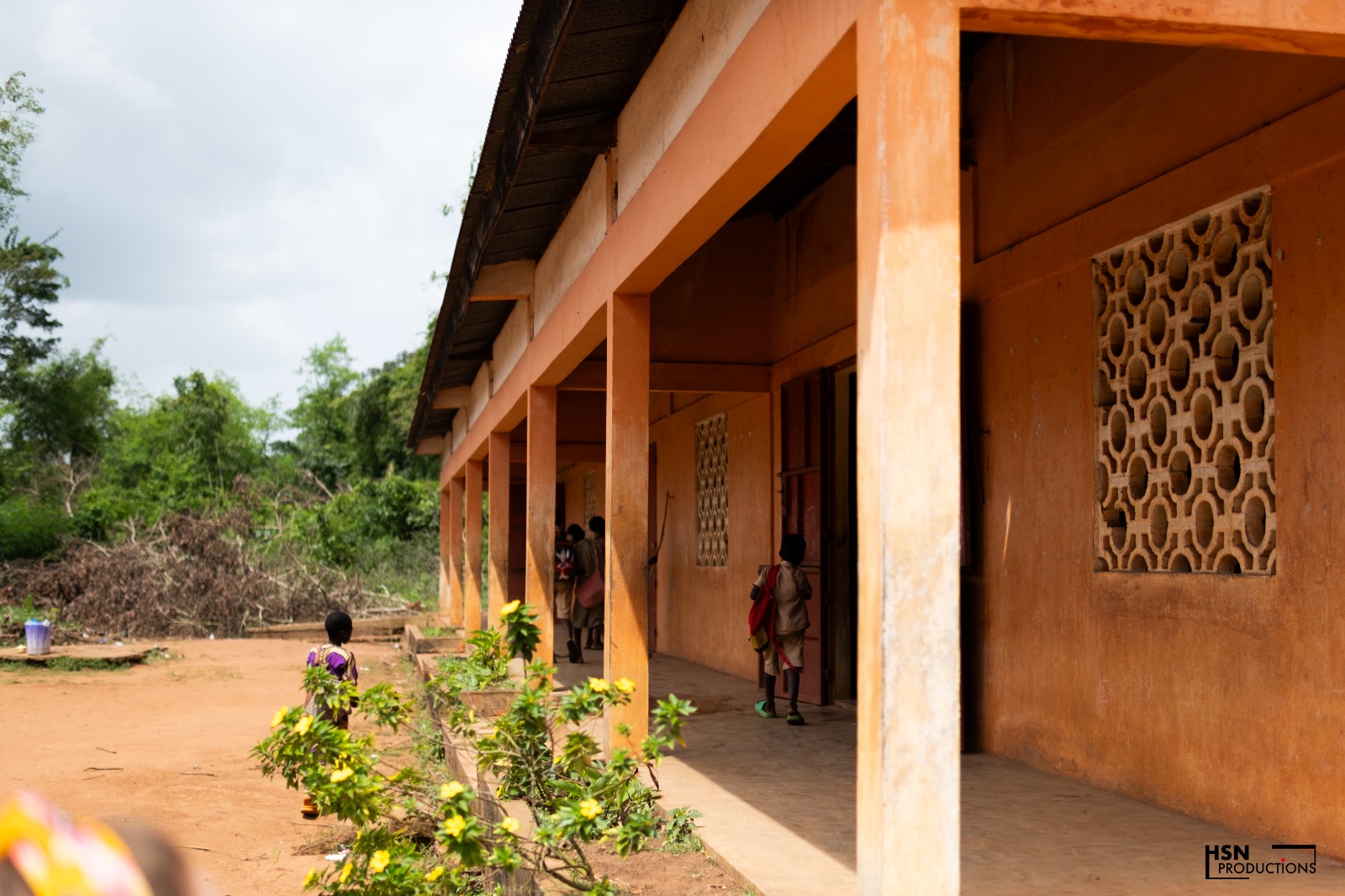 Réfection du second module de trois classes à EPP Gbovié