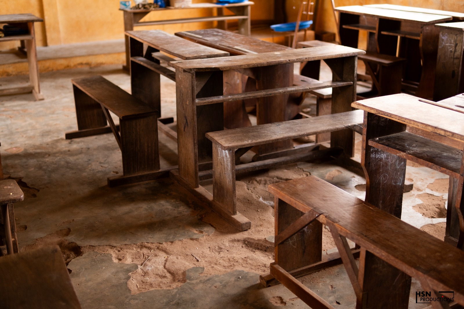 Réfection du second module de trois classes à EPP Gbovié