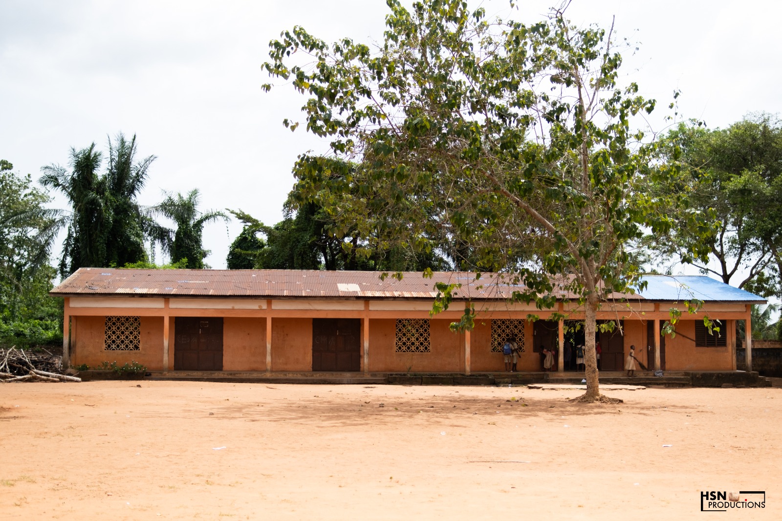 Réfection du second module de trois classes à EPP Gbovié
