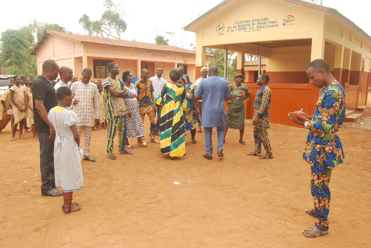 Construction d’une cantine scolaire à EPP Gbovié
