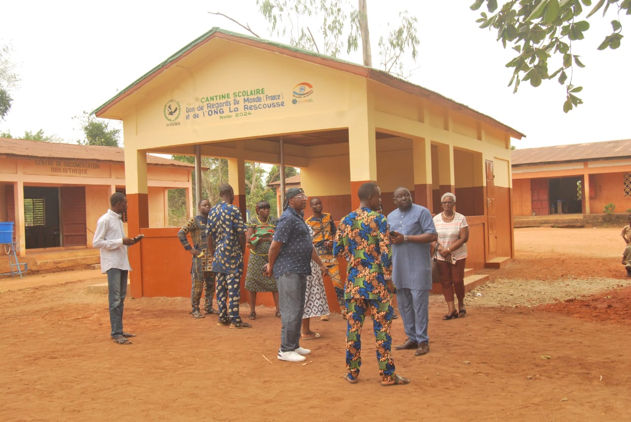 Construction d’une cantine scolaire à EPP Gbovié