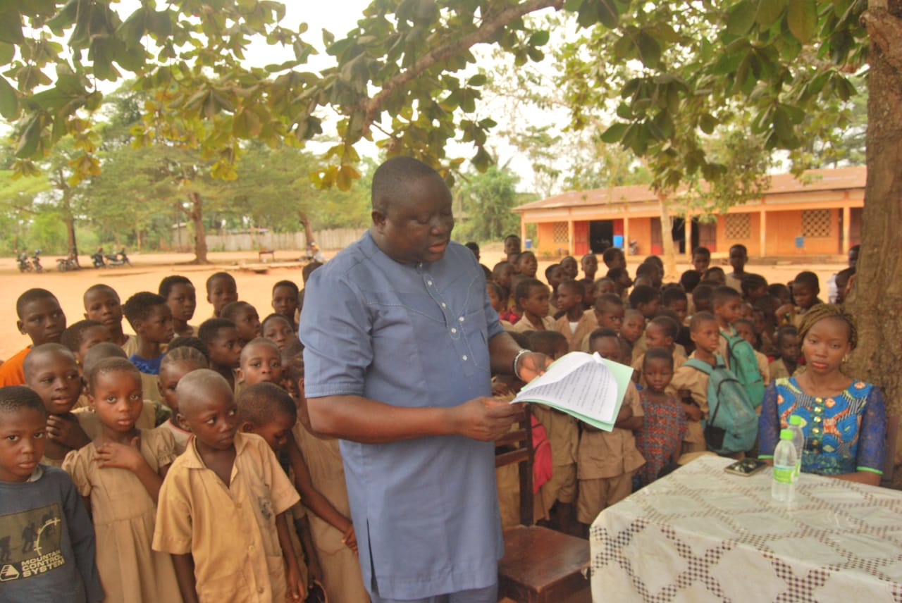 Construction d’une cantine scolaire à EPP Gbovié