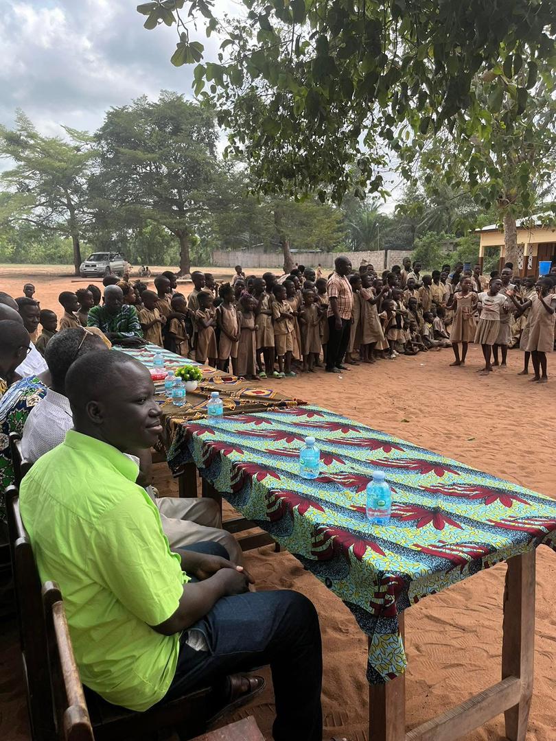 Réfection d’un module de trois classes à EPP Gbovié