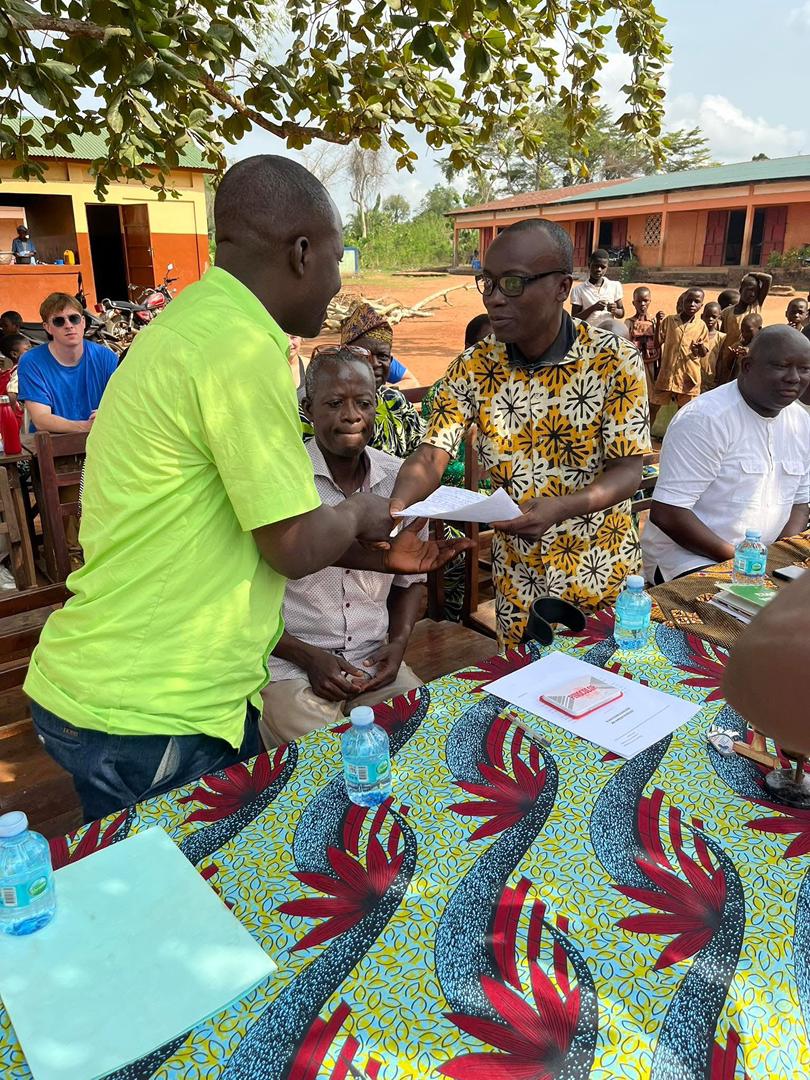 Réfection d’un module de trois classes à EPP Gbovié