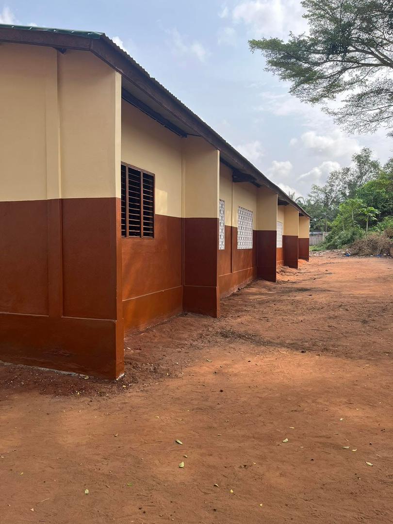 Réfection d’un module de trois classes à EPP Gbovié