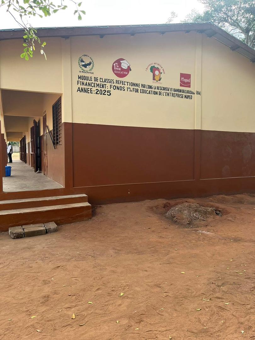 Réfection d’un module de trois classes à EPP Gbovié