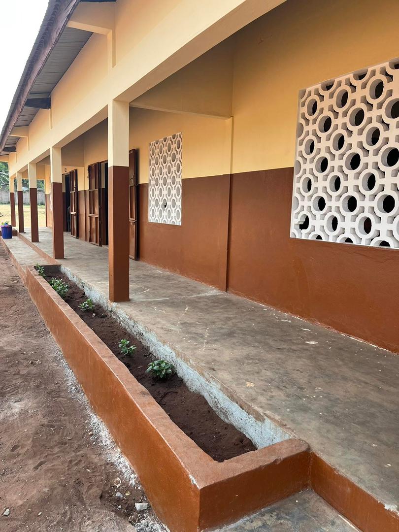 Réfection d’un module de trois classes à EPP Gbovié